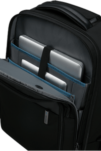 Black Evosight Wheeled Laptop Backpack 17.3"