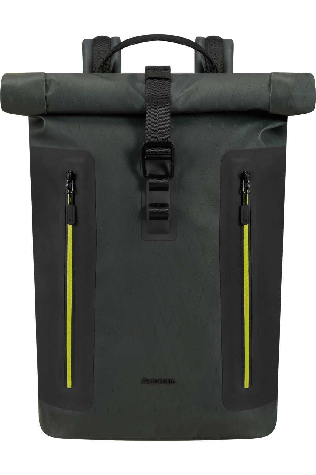 Dark Teal Green Coatify Biz Rolltop Backpack 15.6