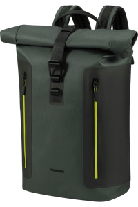 Dark Teal Green Coatify Biz Rolltop Backpack 15.6"
