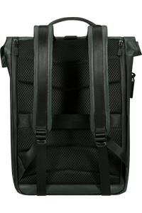 Dark Teal Green Coatify Biz Rolltop Backpack 15.6"