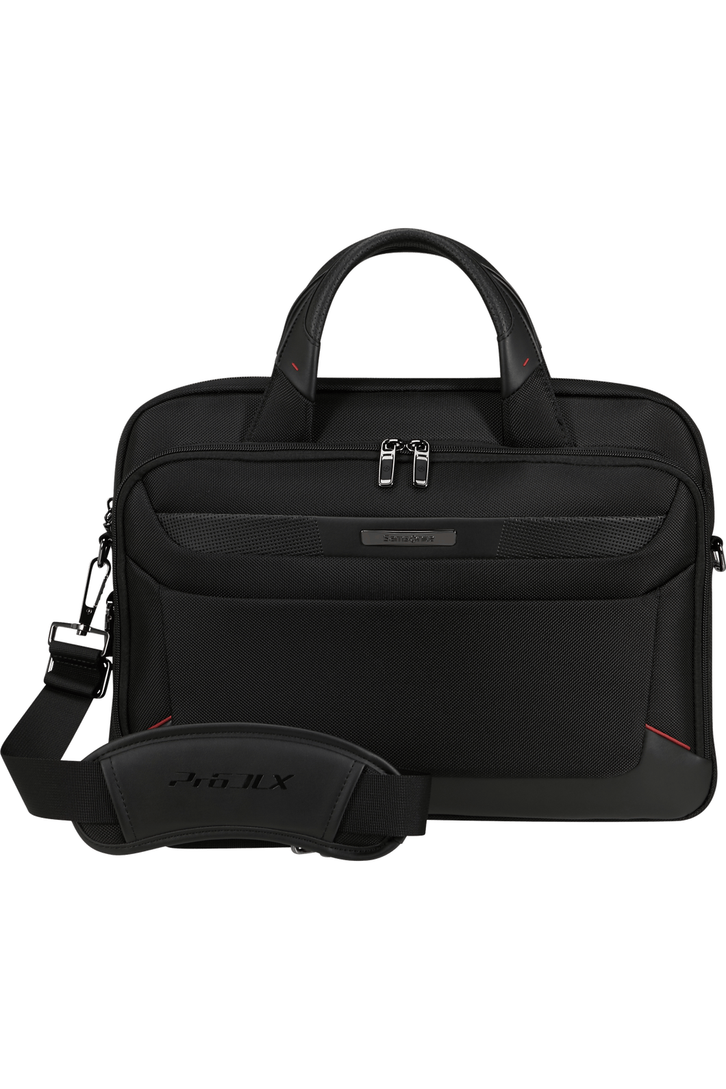 Black Pro-Dlx 6 Slim Briefcase 15.6
