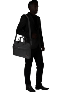 Black Pro-Dlx 6 Slim Briefcase 15.6"