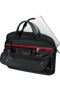 Black Pro-Dlx 6 Slim Briefcase 15.6"