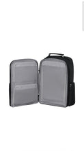 Load image into Gallery viewer, Samsonite Karissa Evo Underseater Backpack 15.6” Expandable – Black Cabin Travel Laptop Backpack
