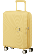 Load image into Gallery viewer, Pastel Yellow SoundBox 55cm Cabin Luggage
