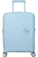 Load image into Gallery viewer, Pastel Blue SoundBox 55cm Cabin Luggage

