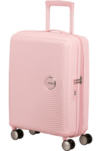 Load image into Gallery viewer, Pastel Pink SoundBox 55cm Cabin Luggage
