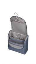 Load image into Gallery viewer, Samsonite Storm Blue Journey Travel Wash Bag with Removable Liquid Pouch
