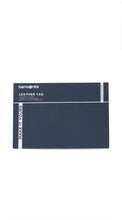 Load image into Gallery viewer, Samsonite Black Cowhide ID Leather Luggage Tag
