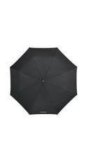 Load image into Gallery viewer, Samsonite Wood Classic S 3-Section Auto Open/Close Umbrella – Black Crook Handle Umbrella
