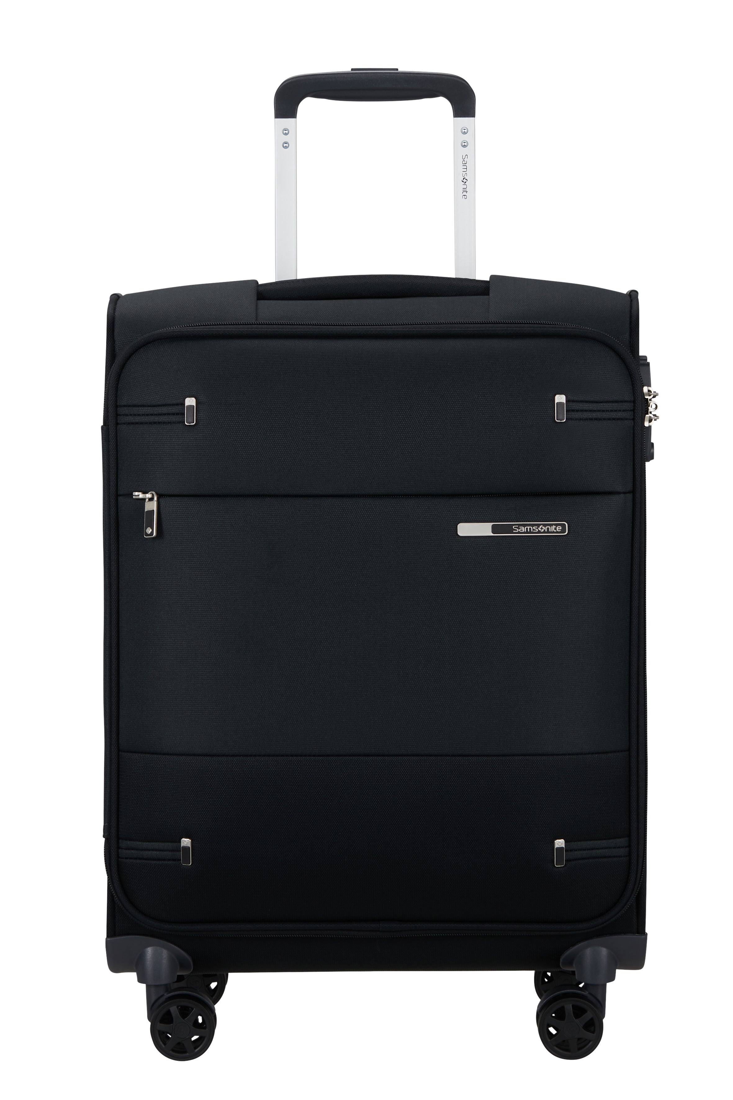 Base Boost Spinner Luggage 55cm – Black l Samsonite Malta