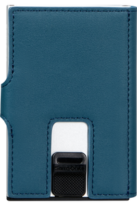 Petrol Blue Proxis Alu Fit-203 - Slide-Up Wallet
