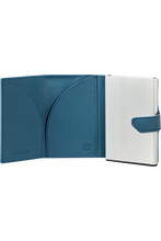 Load image into Gallery viewer, Petrol Blue Proxis Alu Fit-203 - Slide-Up Wallet
