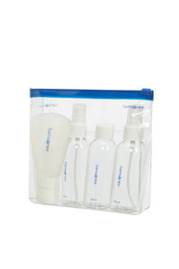 TRAVEL ACCESSORIES Bottle Set Pack of 4